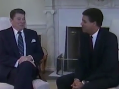 History: Sir John Swan Meets With U.S. President Ronald Reagan In 1982