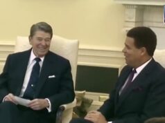 History: Sir John Swan & President Ronald Reagan, 1988