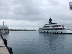 PI Yacht Feadship In St George’s, Bermuda, April 20 2023