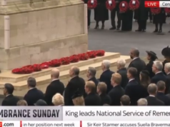 Overseas Territories Lay Wreath In UK, November 2023