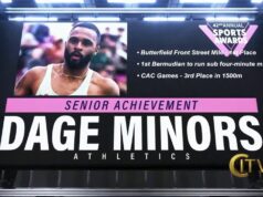 Dage Minors Honoured At Sports Awards, March 9 2024