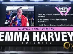 Emma Harvey Honoured At Sports Awards, March 9 2024