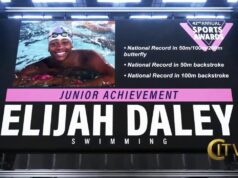Elijah Daley Honoured At Sports Awards, March 9 2024