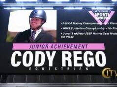Cody Rego Honoured At Sports Awards, March 9 2024