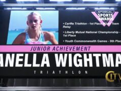 Fenella Wightman Honoured At Sports Awards, March 9 2024