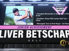Oliver Betschart Honoured At Sports Awards, March 9 2024