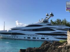Lionheart Superyacht Leaves St George’s, April 2024