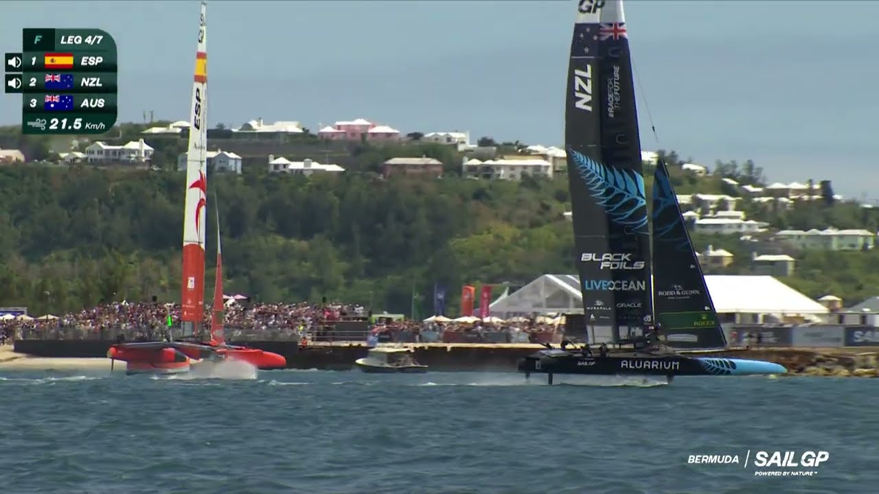 Highlights Of Day Two Bermuda Sail GP, May 5 2024 Bernews.TV