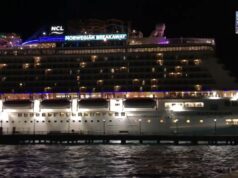 Carnival Pride & Norwegian Breakaway Cruise Ships In Dockyard, Nov 2 2024