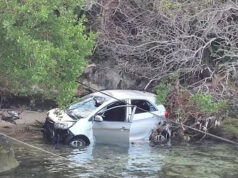Car Crashed Overboard In Southampton, February 2 2025