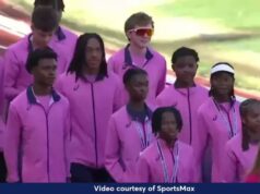 Bermuda In Carifta Opening Ceremony, April 2025
