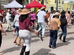 Bermuda Line Dancers At Culture Fest, May 18 2025