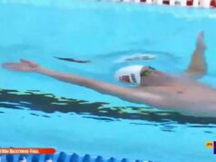 Jack Harvey In Junior PanAm 200M Final, August 2025