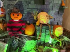 Hamilton Princess Halloween Display, October 24 2025