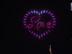 Drone Show To Welcome 2026, January 1 2026