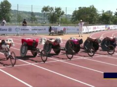 Jessica Lewis Wins 100M Race In Switzerland, May 2026