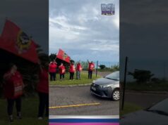 Union Members Greet Commuters To Mark International Workers Day, May 1 2026