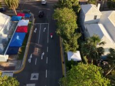 Aerial | Bermuda Day Preparations On Cedar Avenue, May 21 2026