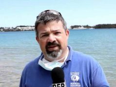 Dr Ian Walker After Necropsy On Beached Whale In Bermuda, May 31 2012