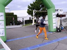 Lindos To Lindos 10K Race & 4 Mile Walk Finish Line, March 8 2026