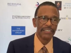 Speaker Dennis Lister At The Clyde Best Film Bermuda Premiere, April 21 2026