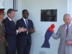 King Charles III Opens Great Bay Coast Guard Station, May 2 2026