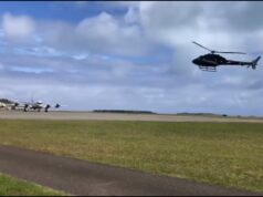SailGP Helicopter In Bermuda, May 2026