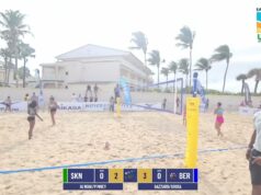 Bermuda vs St Kitts ECVA U20 Women Beach Volleyball, July 2026