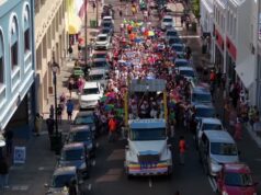 Aerial | Pride Bermuda Parade, July 4 2026