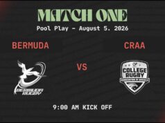 Bermuda vs College Rugby Association of America, August 2026