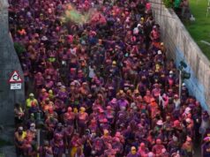 Aerial | Bacchanal Run In Bermuda, August 1 2026