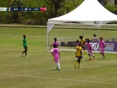Bermuda U14 Goal vs Barbados, Aug 17 2026