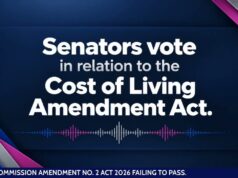 Tied Vote On Cost Of Living legislation In The Senate, Sept 14 2026