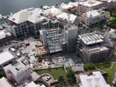 Aerial View Of Construction Progress At Luscar Place, October 2026